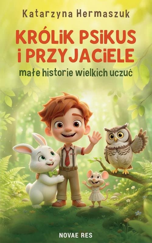 Królik Psikus i przyjaciele - małe historie wielkich uczuć — Katarzyna Hermaszuk