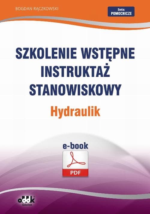 Szkolenie wstępne Instruktaż stanowiskowy Hydraulik — Bogdan Rączkowski