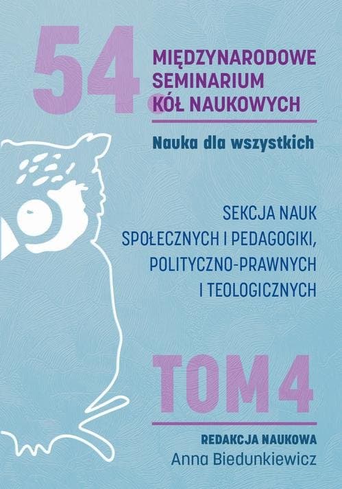 Nauka dla wszystkich SEKCJA NAUK SPOŁECZNYCH I PEDAGOGIKI, POLITYCZNO-PRAWNYCH I TEOLOGICZNYCH