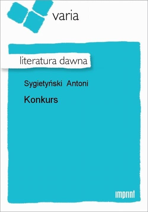 Konkurs — Antoni Sygietyński