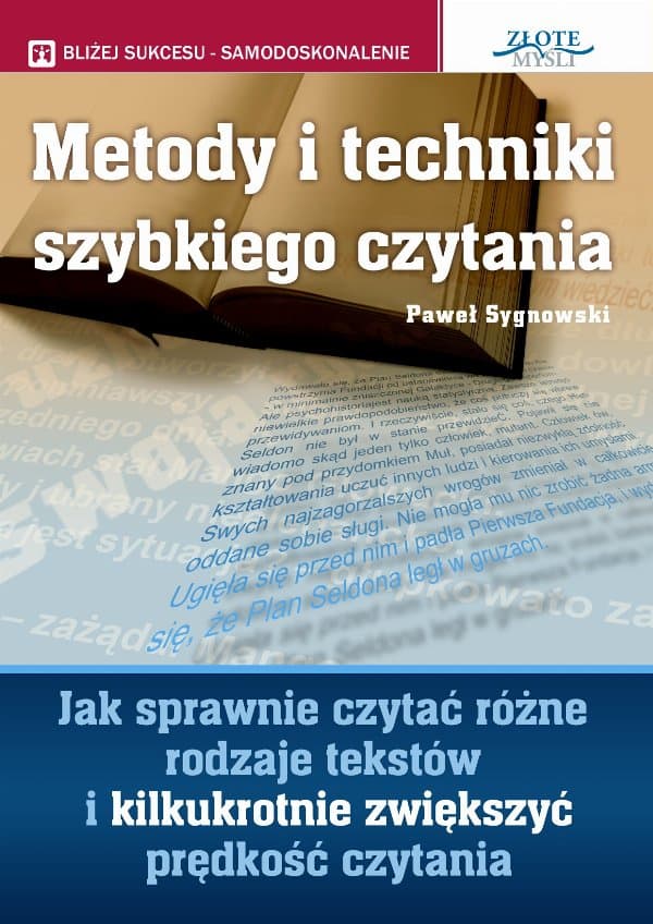 Metody i techniki szybkiego czytania — Paweł Sygnowski