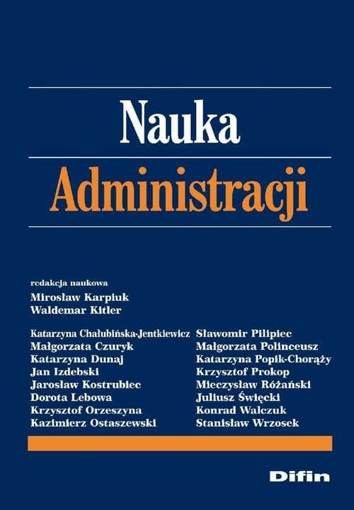 Nauka administracji — Mirosław Karpiuk