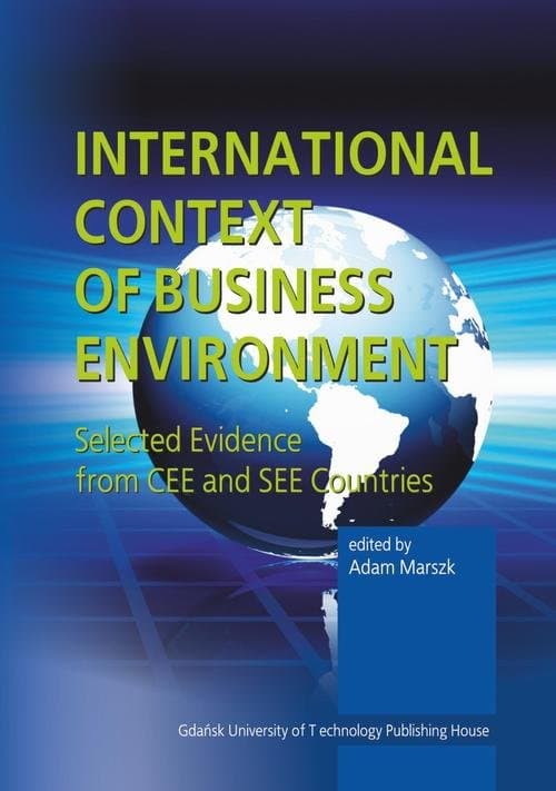 International context of business environment. Selected evidence from CEE and SEE countries