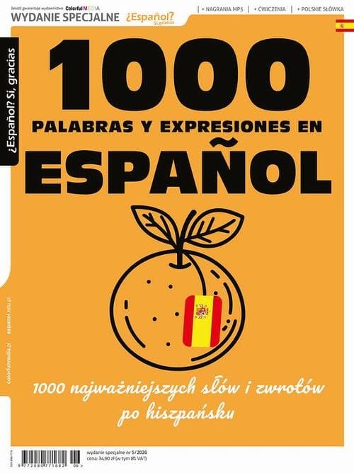 Espanol Si gracias 1000 najważniejszych słów i zwrotów po hiszpańsku