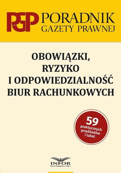 Obowiązki ryzyko i odpowiedzialność biur rachunkowych — praca zbiororwa